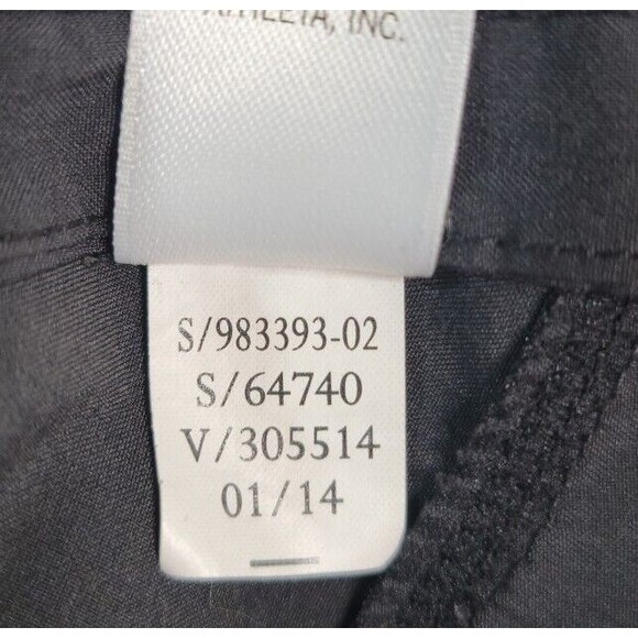 Athleta Womens Pulse 2 in 1 Shorts XS Workout Lined Black Running Athletic - Picture 6 of 6